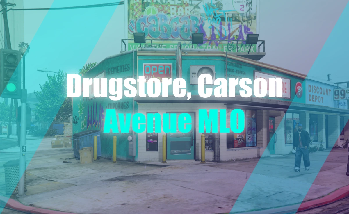 Drugstore, Carson Avenue MLO | Fully Open Source | FiveM Map